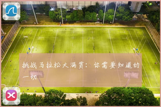 挑战马拉松大满贯：你需要知道的一切